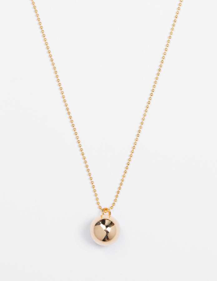 Stella + Gemma Necklace | Ball Pendant