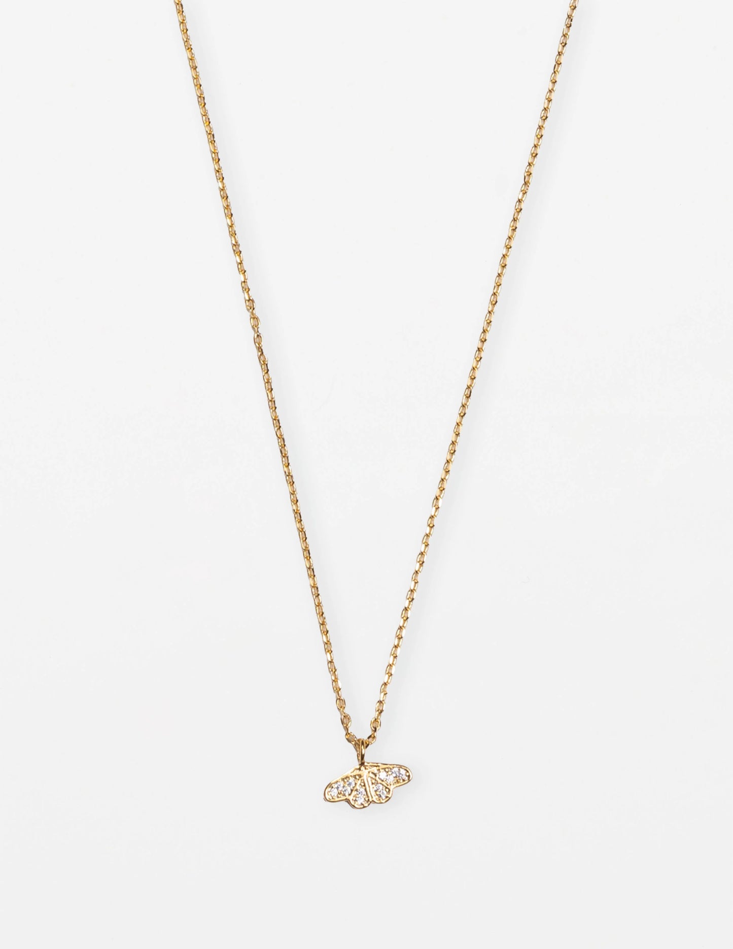 Stella + Gemma Butterly Crystal Necklace