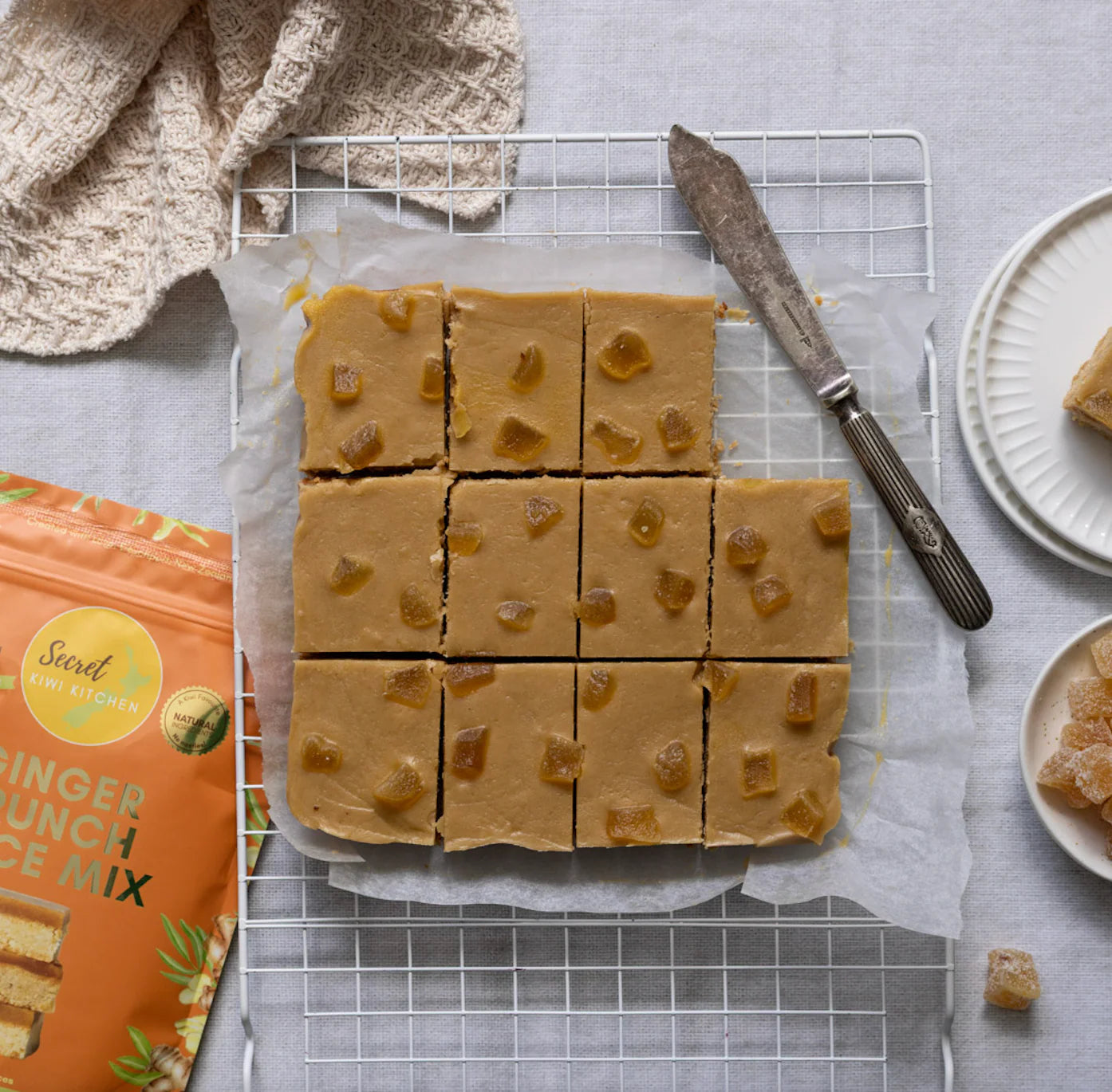 Secret Kiwi Kitchen | Ginger Crunch Slice Mix