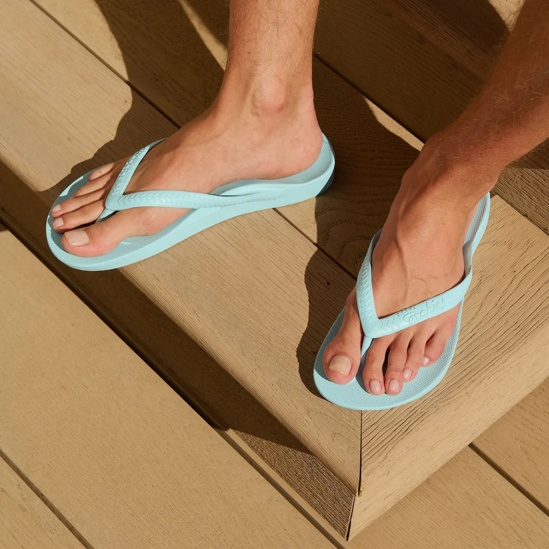 Archies Arch Support Jandals - Sky Blue