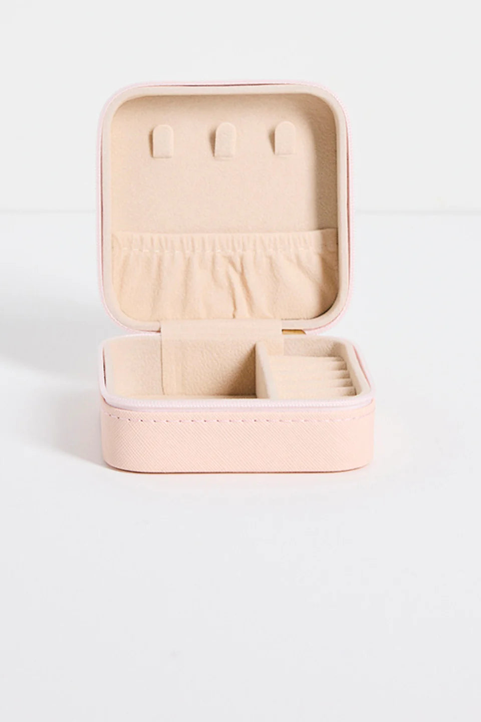 Humble + Heart Square Pink Jewellery Travel Case