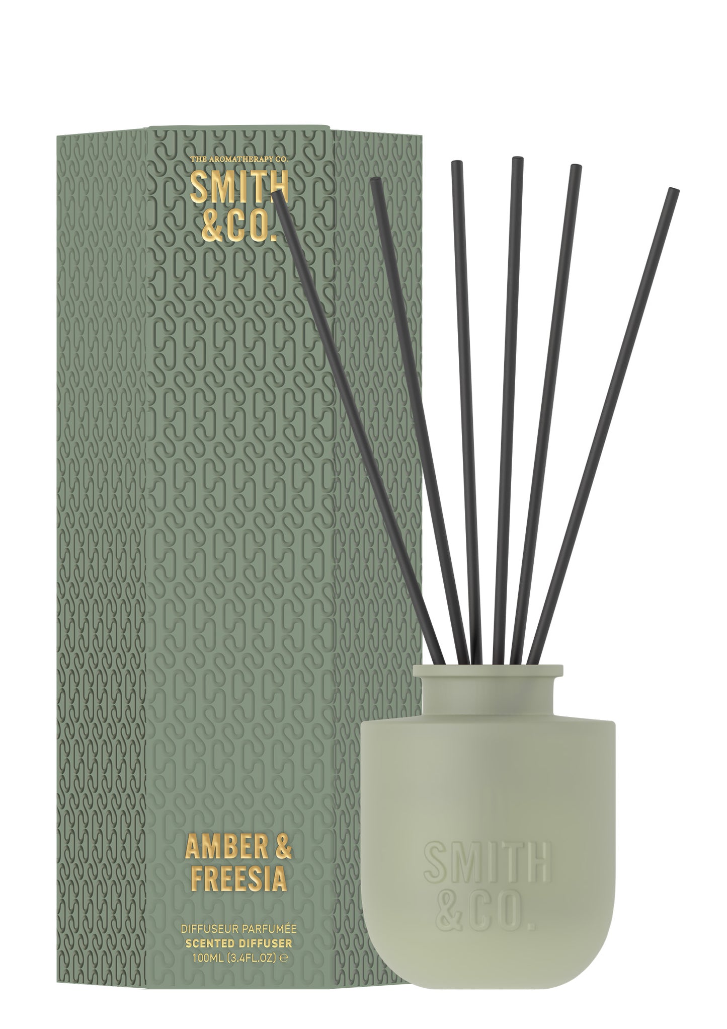 Smith & Co Mini Diffuser | Amber & Freesia 100ml