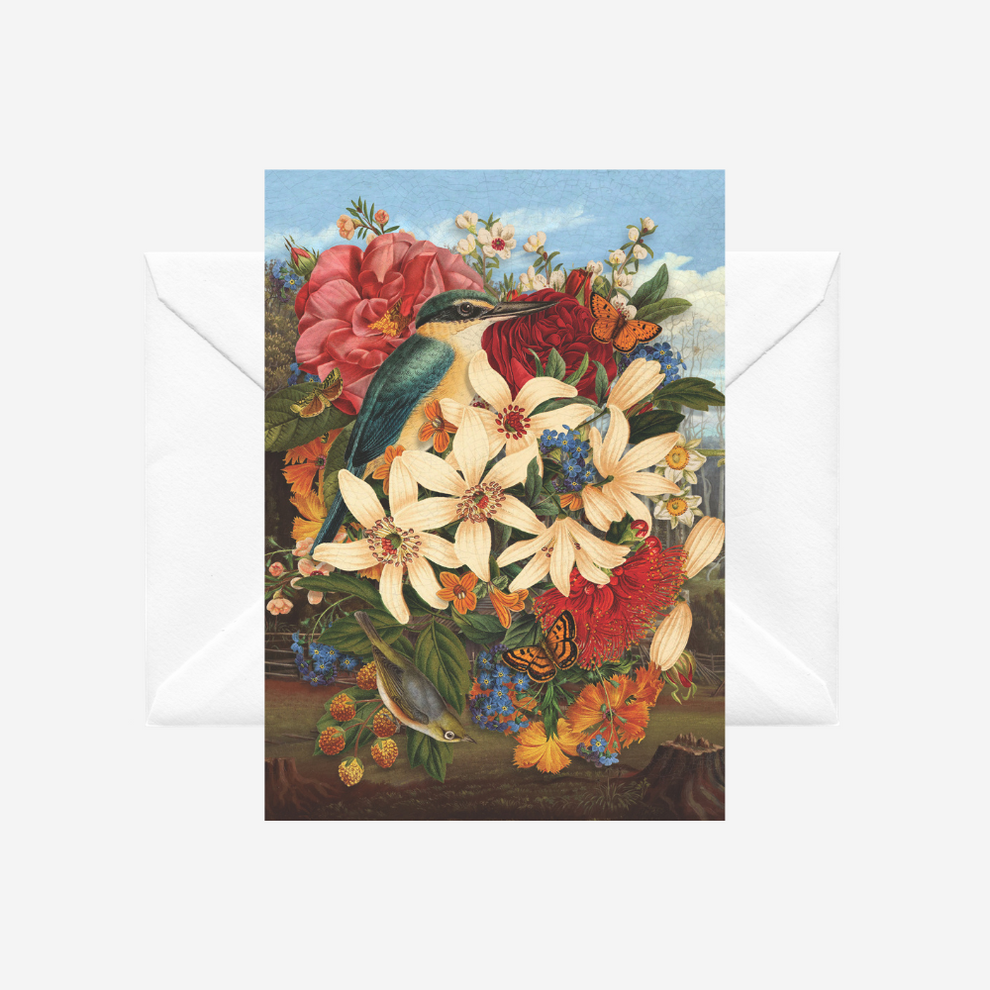 Tanya Wolfkamp Card | Vintage Kingfisher