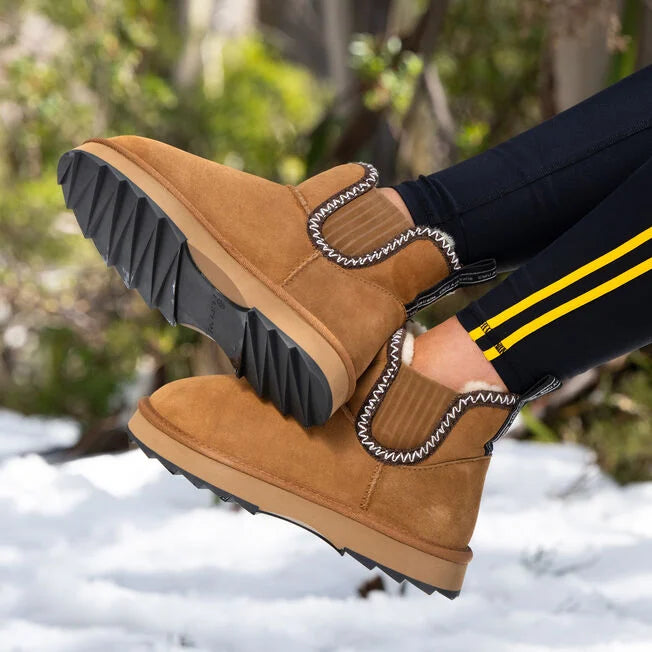 Emu Higgie Slipper | Chestnut