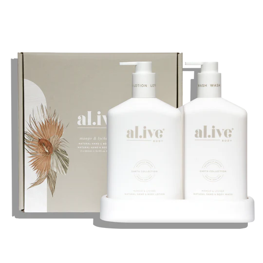 al.ive Wash & Lotion Duo | Mango & Lychee