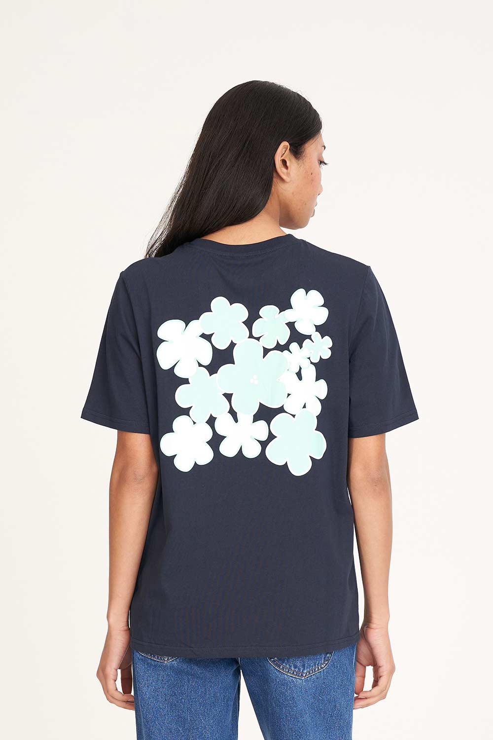 Huffer Classic Tee | Midnight Flowerbomb