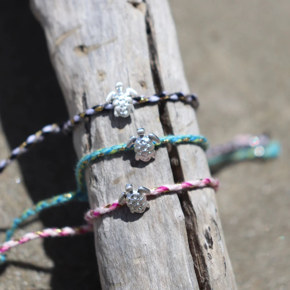 Little Taonga Wise Turtle Rope Bracelet
