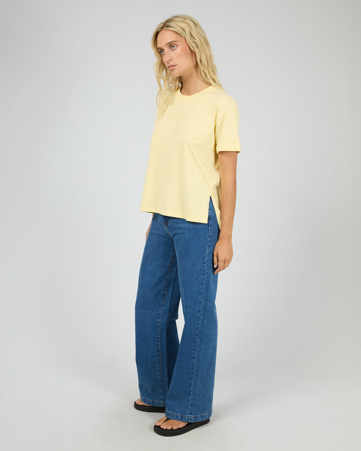 All About Eve Washed Tee | Lemon