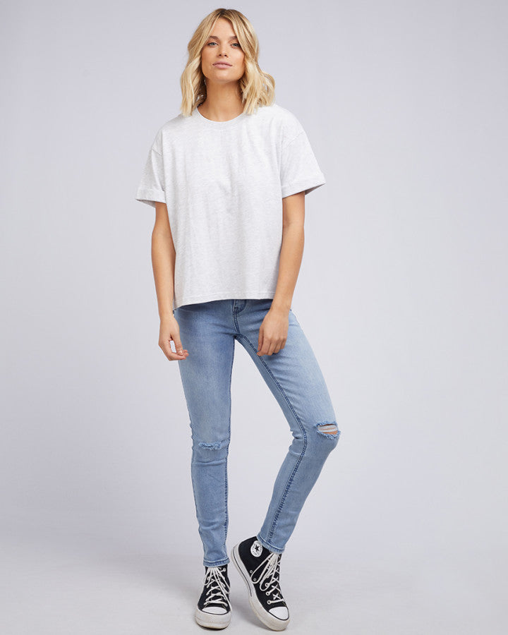 All About Eve Washed Tee | Snow