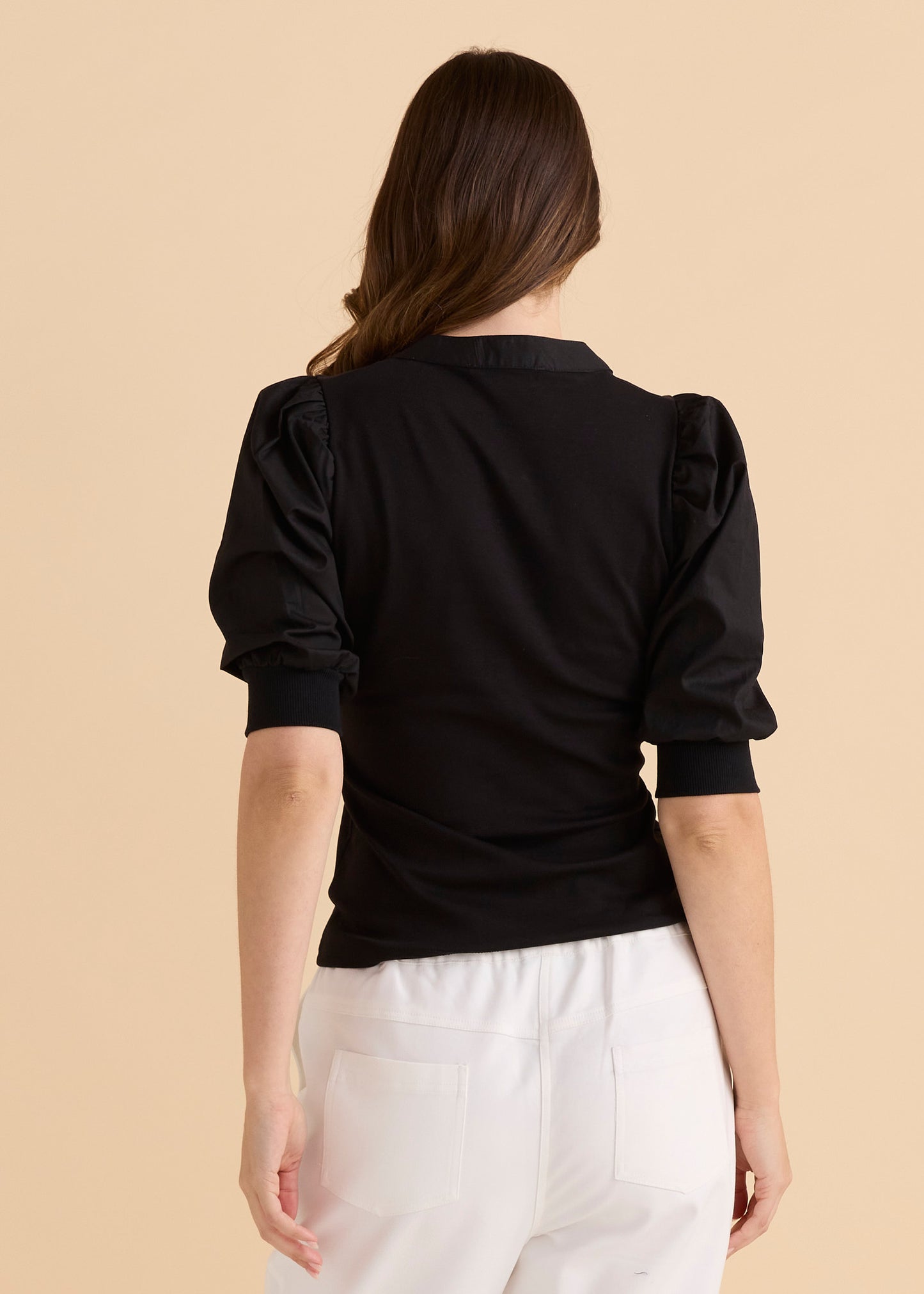 Betty Basics Ralph Rib Top | Black