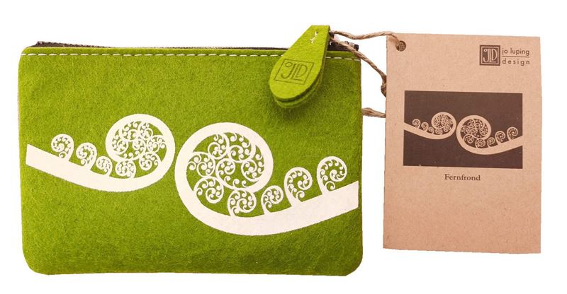 Jo Luping Design Ecofelt Purse