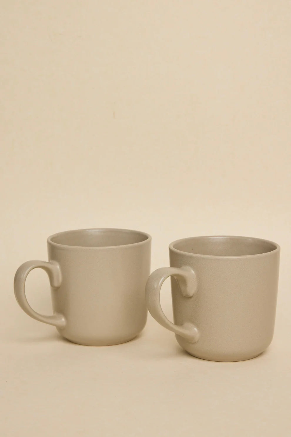 Willow & Mae Caffeine Fix Stone Speckle Pack 2 Mugs