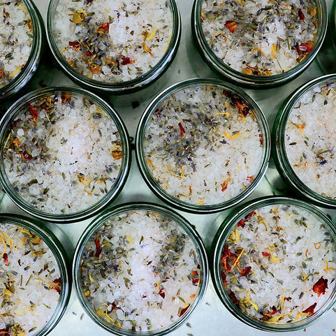 Botanical BATH SALTS | Lavender + Sweet Orange