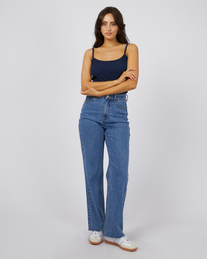 All About Eve Baby Rib Cami | Navy