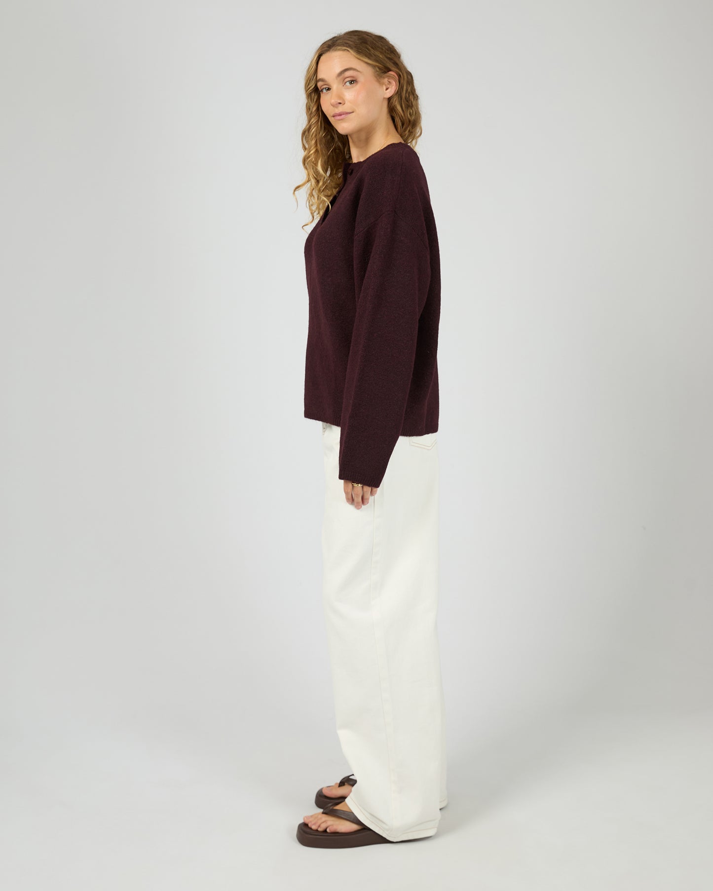 All About Eve Fillipa Knit | Wine