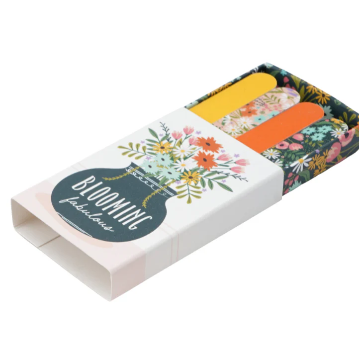The Flower Market | Matchbox Nail Files