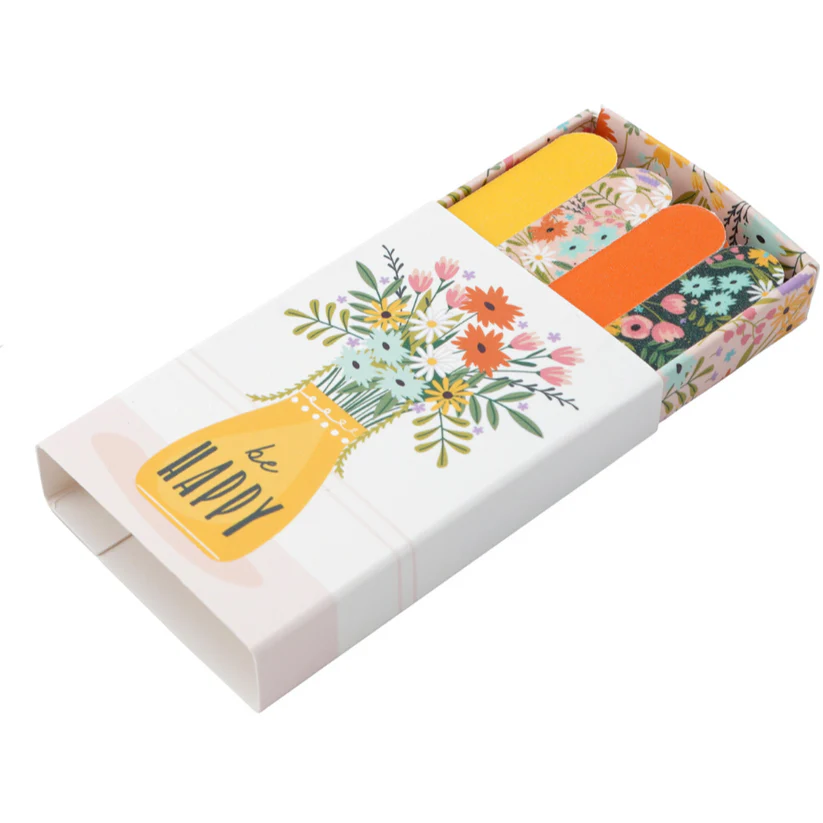 The Flower Market | Matchbox Nail Files