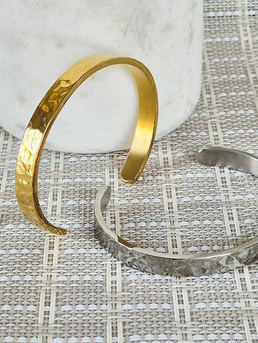 Jojo Hammered Cuff Bangle