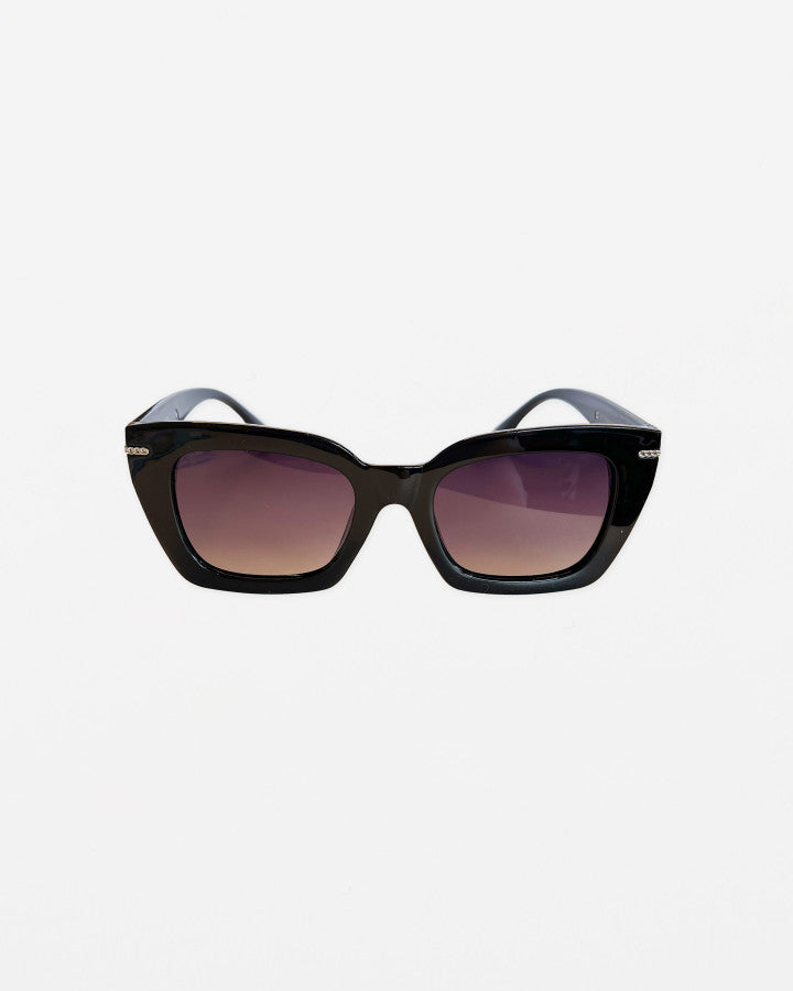 Stella + Gemma High Street Polarised Sunglasses | Black
