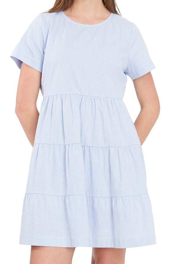 Huffer Cruise Milly Dress | Bay Blue