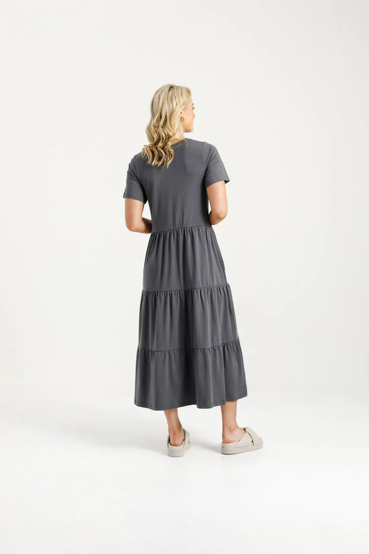 Homelee Kendall Dress | Graphite