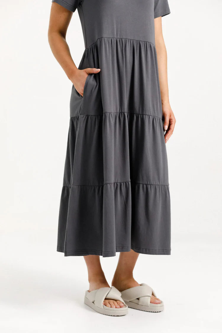 Homelee Kendall Dress | Graphite