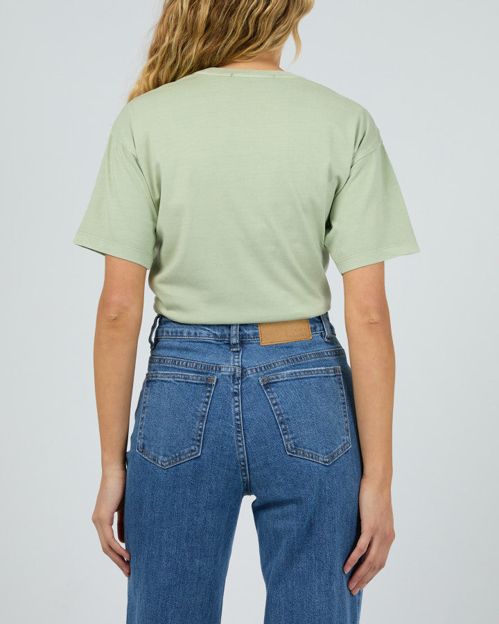 Silent Theory Logo Tee | Sage