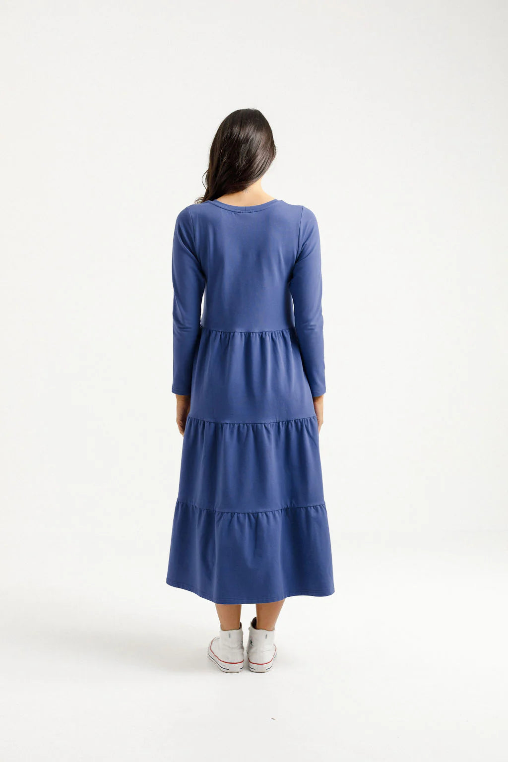 Home-lee Long Sleeve Kendall Dress | Hyacinth