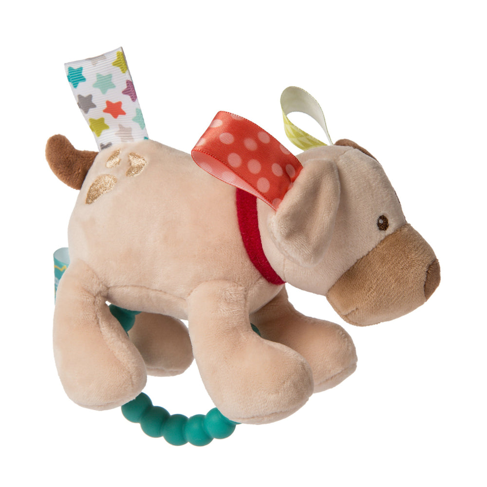 Mary Meyer Taggie Teether Rattle | Buddy Dog