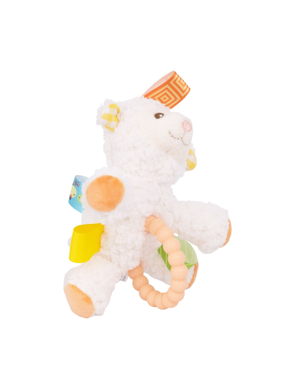 Mary Meyer Taggie Teether Rattle | Sherbert Lamb