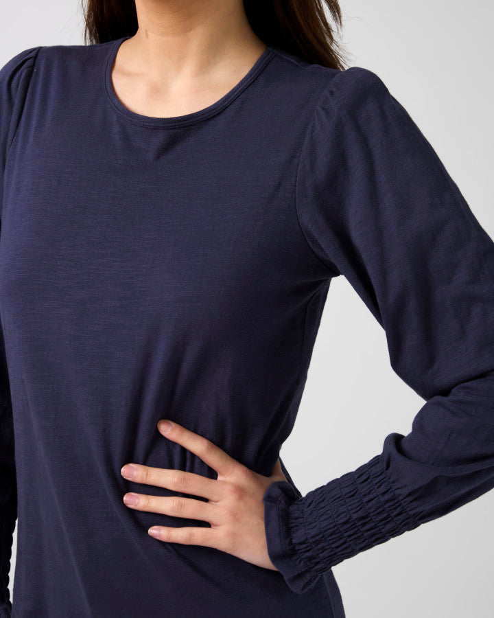 Stella + Gemma Neve Top | Navy
