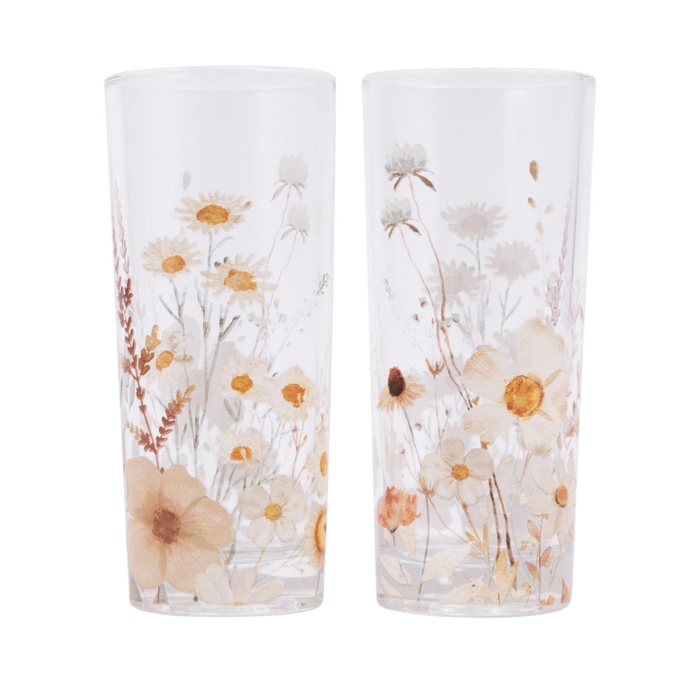 Splosh Rustic Meadow Highball Glasses | Set of 2