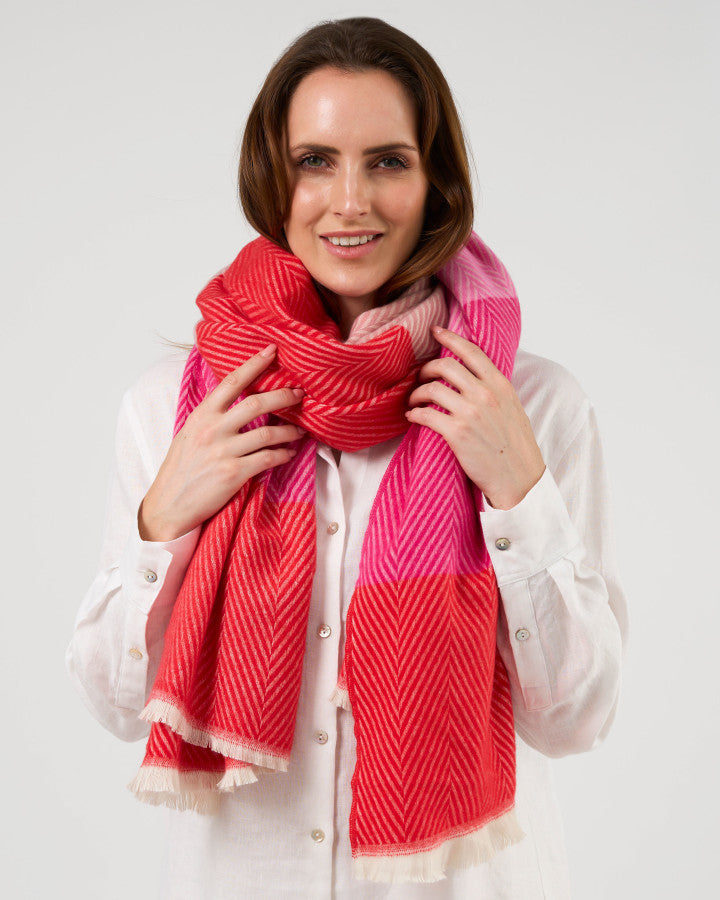 Stella + Gemma Chevron Scarf