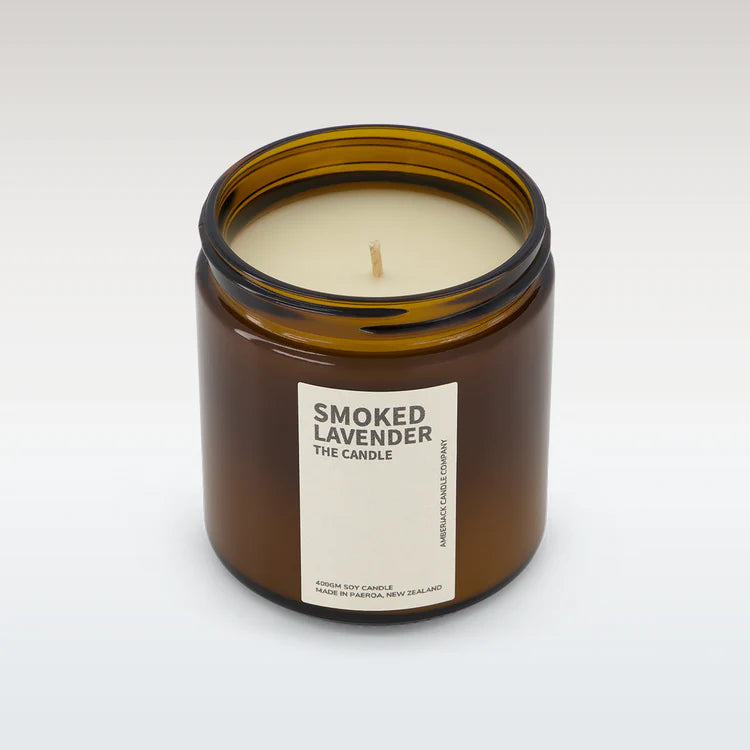 Amberjack Large Soy Candle - Smoked Lavender