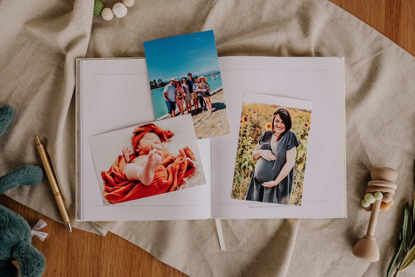 Olive + Page | Hold The Moments Family Keepsake Journal