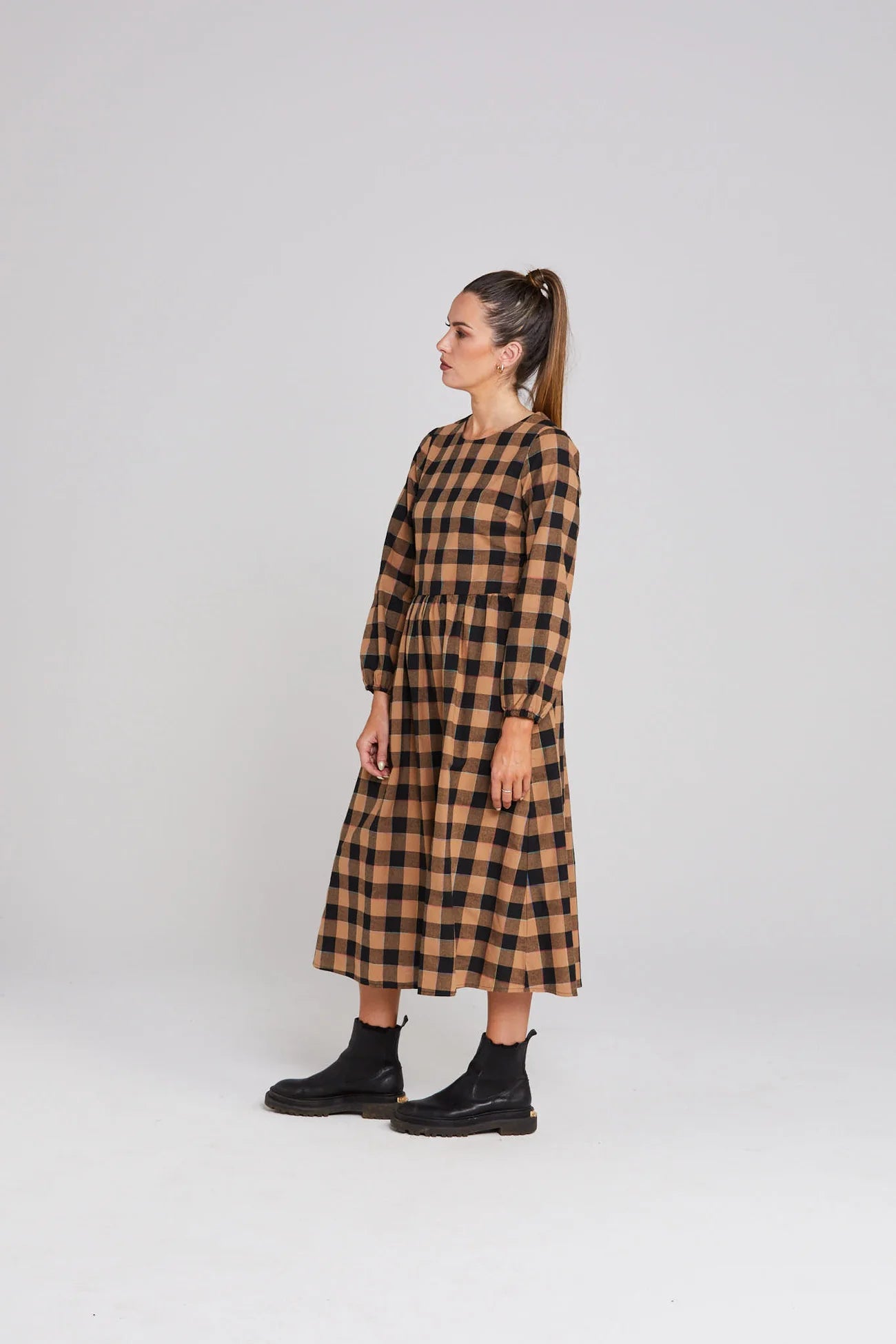 Thing Thing Pippo Dress | Cocoa Check