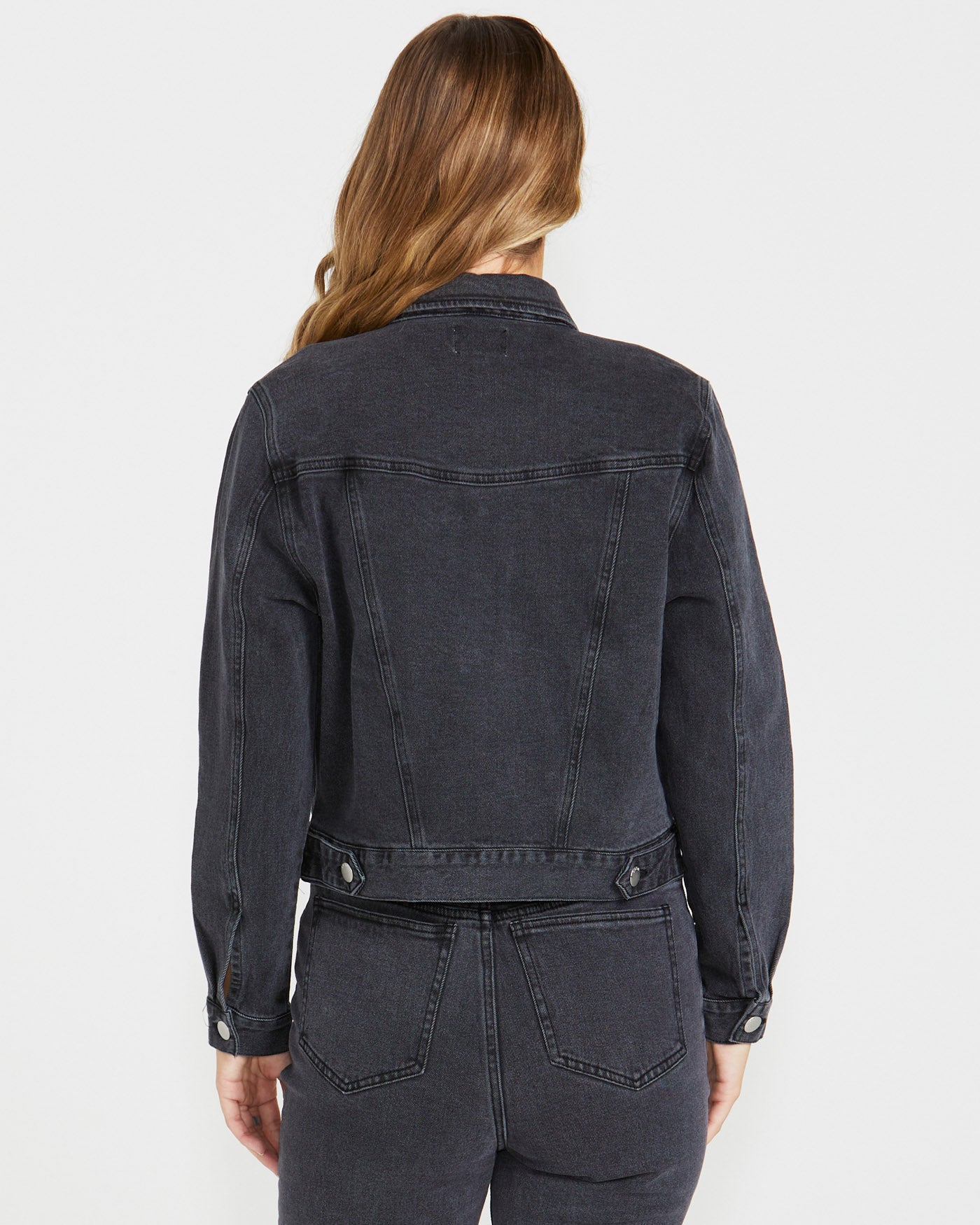 SASS Darcy Denim Jacket | 82 Washed Black