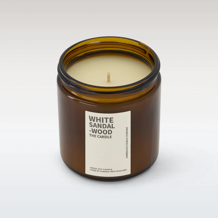 Amberjack Large Soy Candle - White Sandalwood