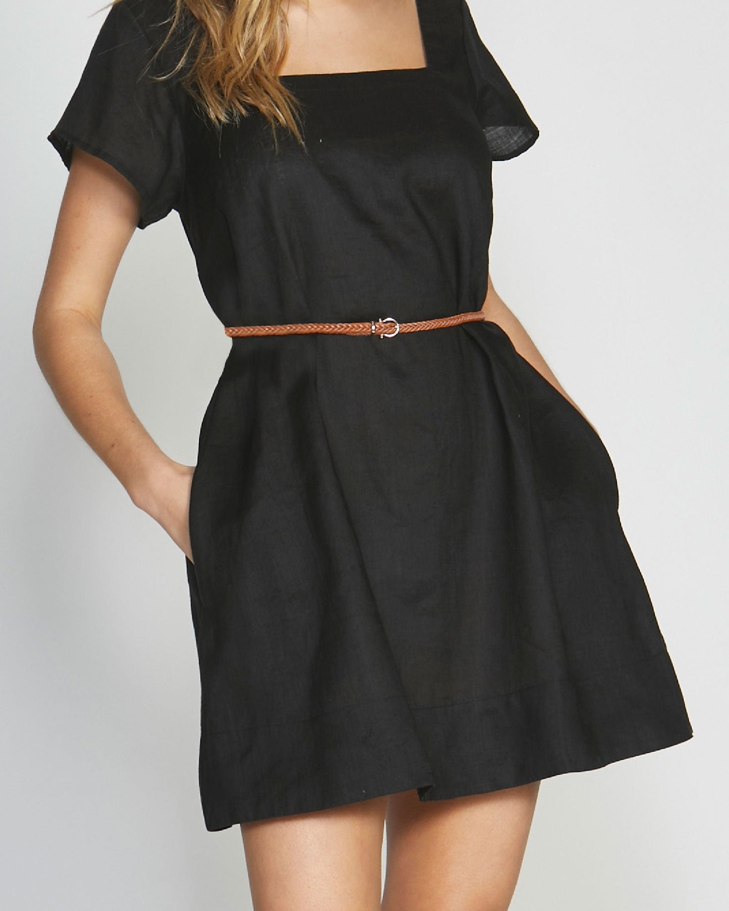 Sass Mona Belt 2 Pack - Black/Tan