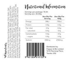 Pepper & Me Wok Sauce