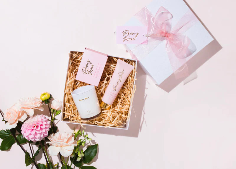Living Light Gift Set - Peony Rose