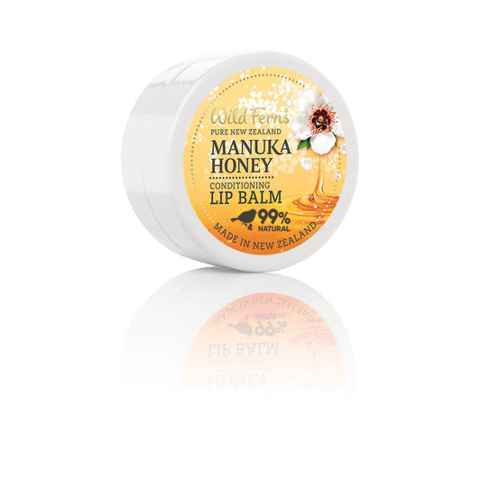 Wild Ferns Pure New Zealand Manuka Honey Conditioning Lip Balm