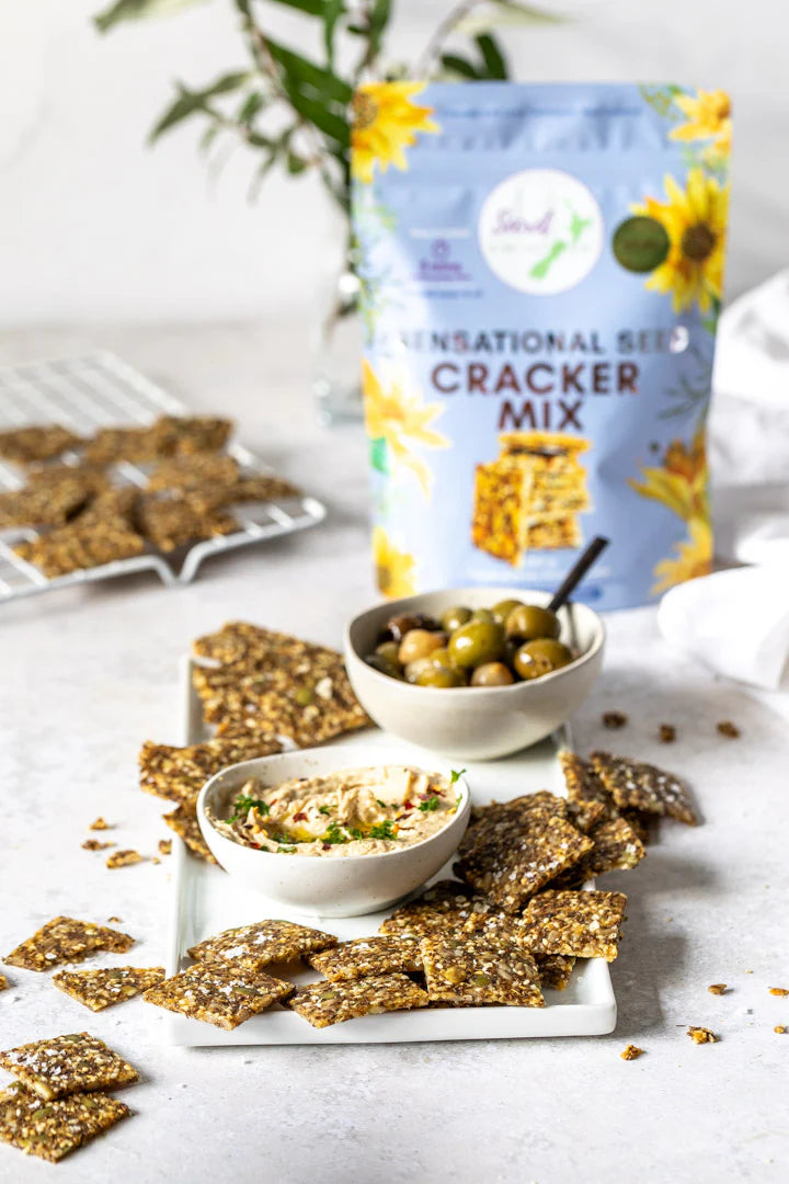 Secret Kiwi Kitchen | Sensational Seed Cracker Mix