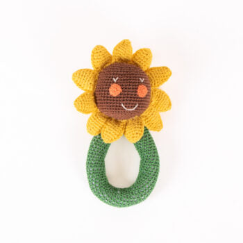 Trade Aid - Sunflower rattle