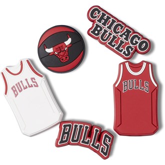 Croc Jibbitz NBA Chicago Bulls 5 pack