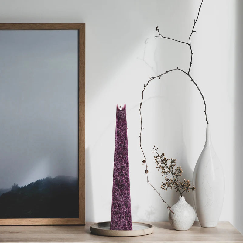 Living Light Icicle Candle - Wild Plum