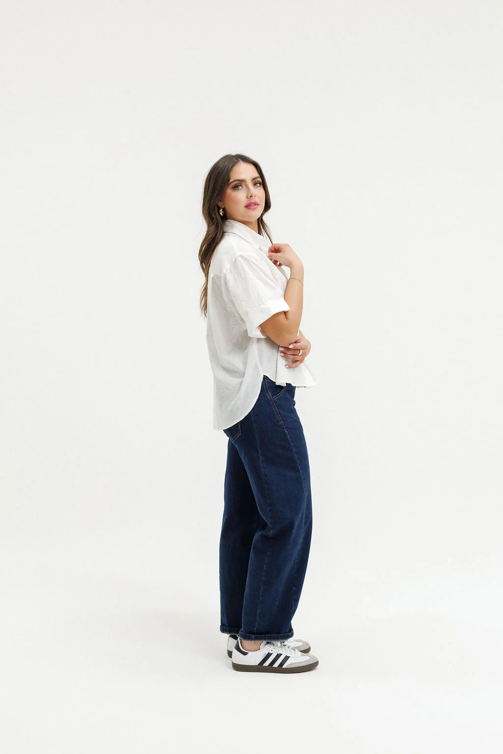 Homelee Ruby Shirt | White Flora