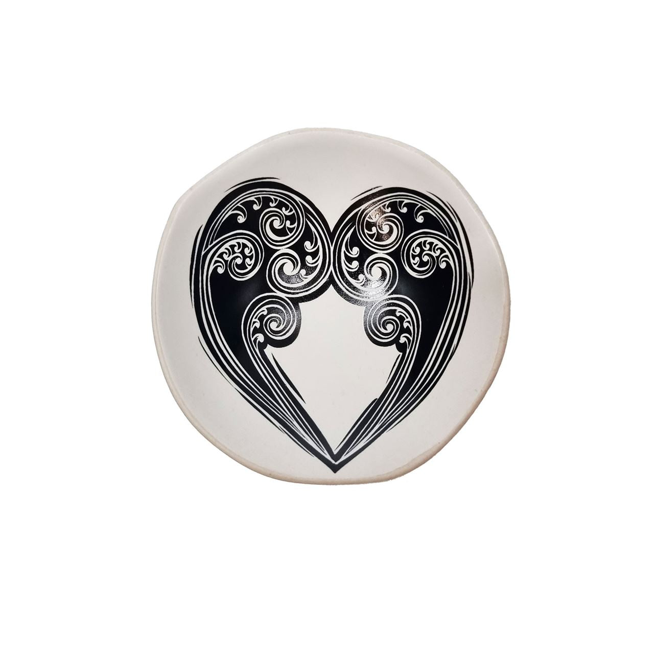 Jo Luping Design - Aroha Fern Black and White | 7cm Porcelain Bowl