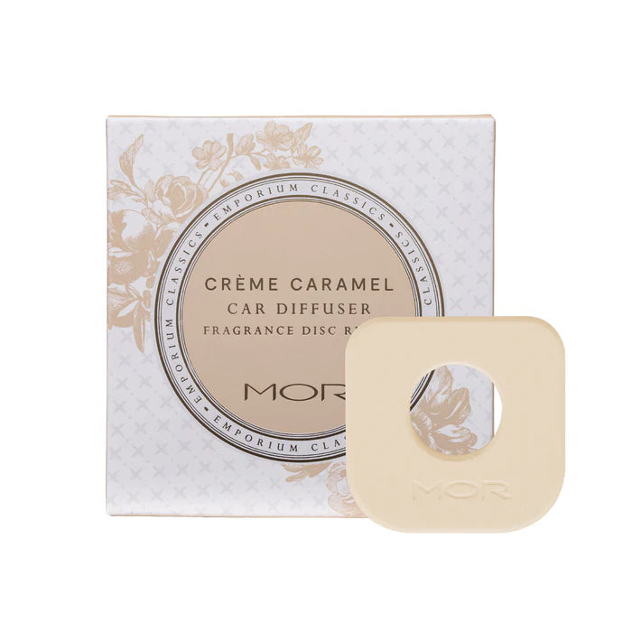 MOR Car & Space Diffuser Set or Refill | Crème Caramel