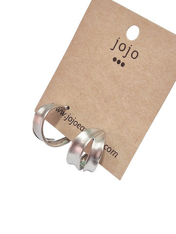 Jojo Earrings | Kim open Hoops
